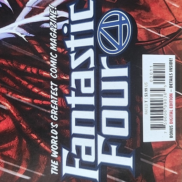 Uncarded Fantastic Four Comic - Picture 4 of 4